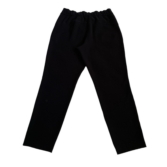 LULULEMON / Z4 ON THE FLY 7/8 LENGTH / DRAWSTRING PANTS / SZ 8 / BLACK - Picture 6 of 11